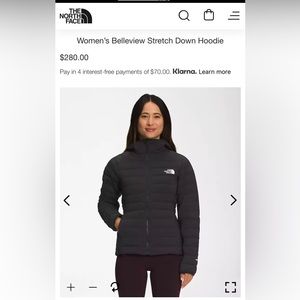 The North Face Women’s Belleview Stretch Down Hoodie